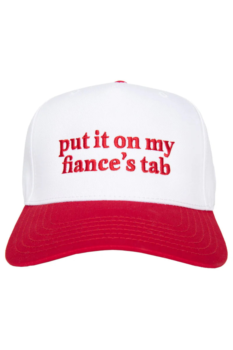 Put It On My Fiance's Tab Two-Toned Vintage Hat - Image 3
