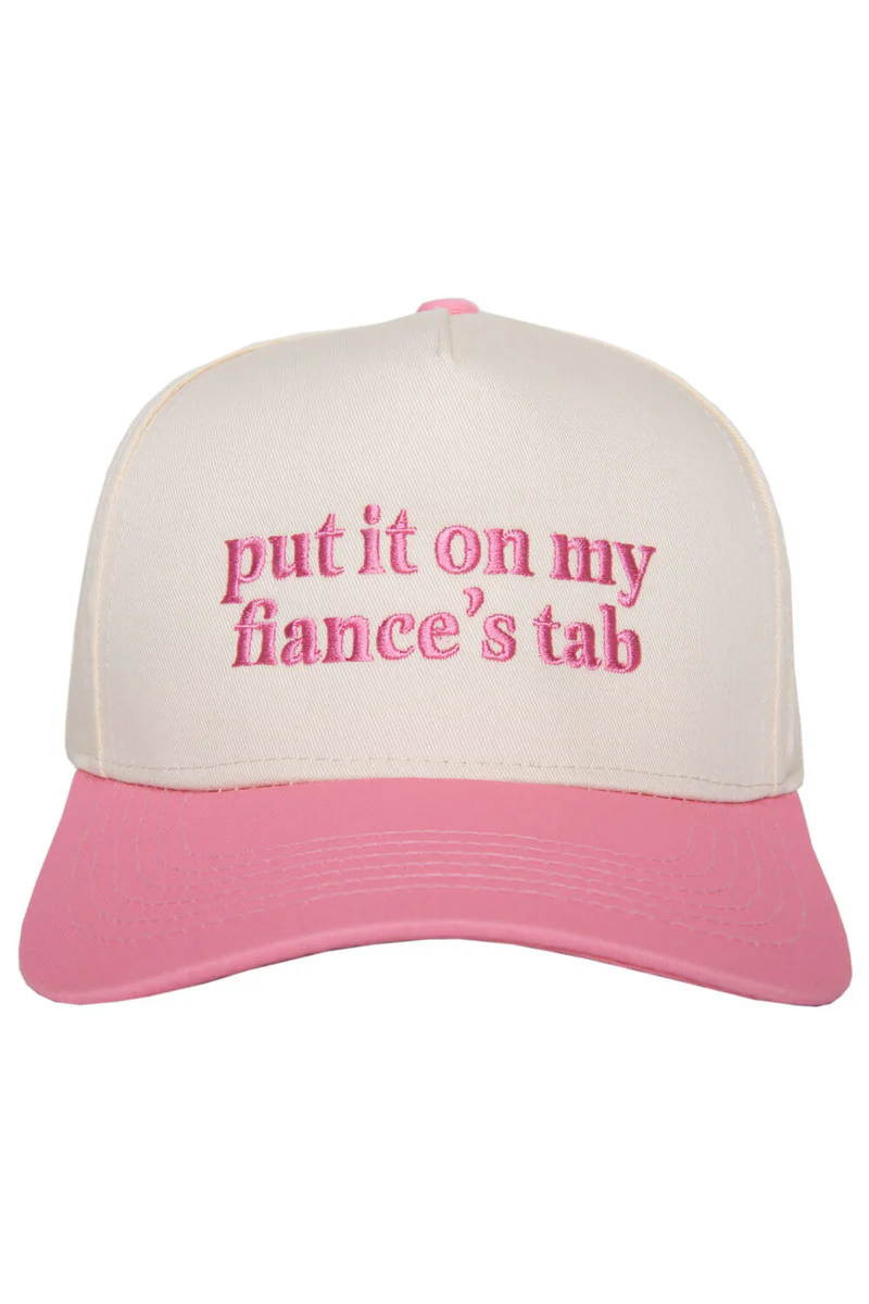 Put It On My Fiance's Tab Two-Toned Vintage Hat - Image 4