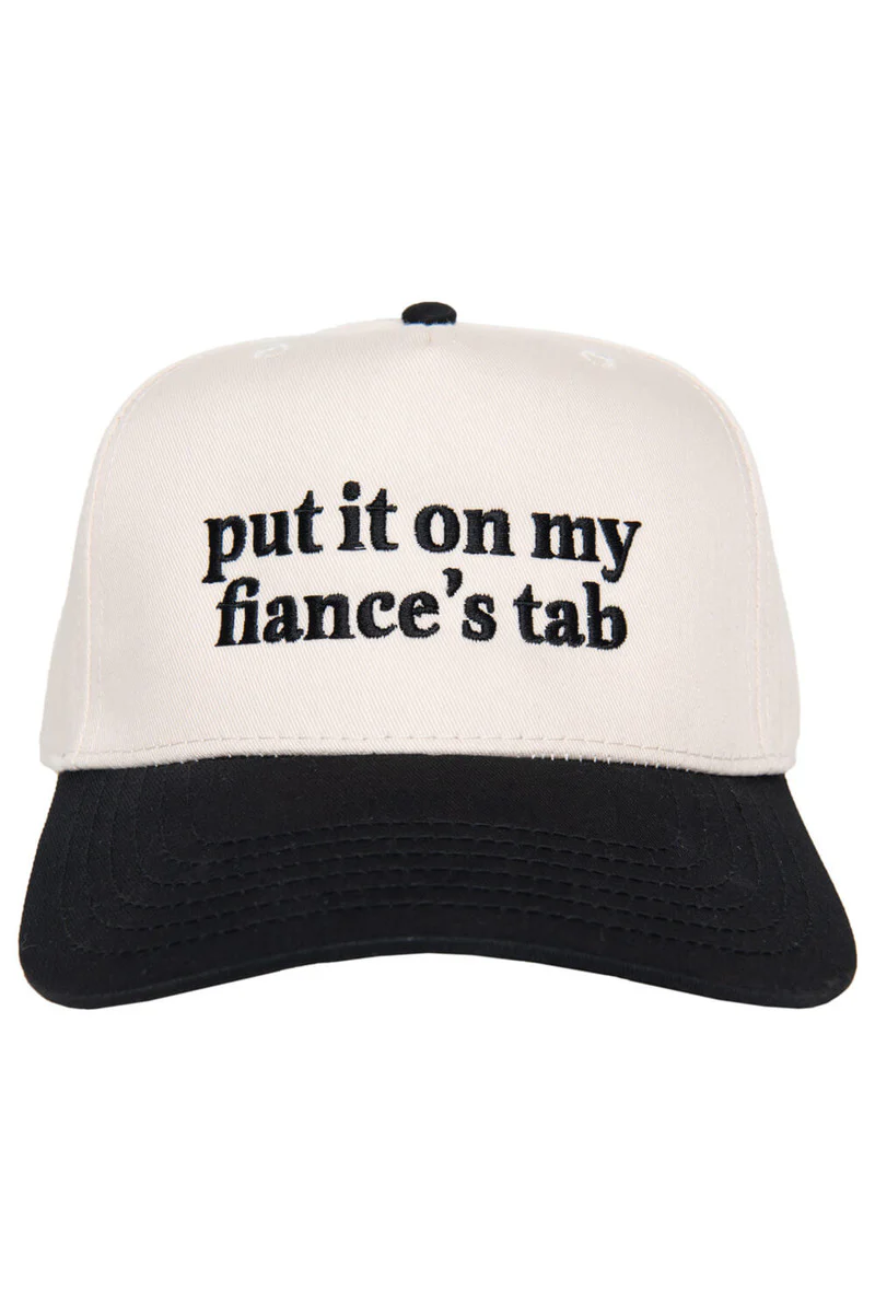 Put It On My Fiance's Tab Two-Toned Vintage Hat - Image 5