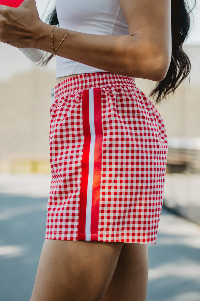 Red Plaid Boxers Female - Image 4