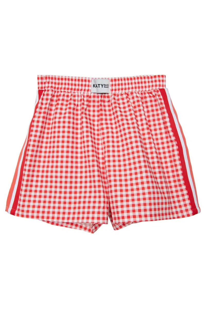 Red Plaid Boxers Female - Image 6