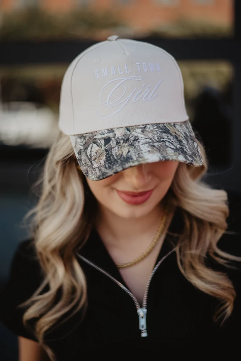 Small Town Girl Vintage Trucker Hats for Women - Image 4