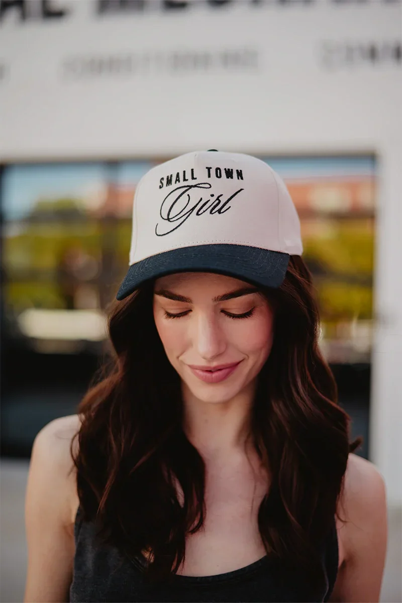 Small Town Girl Vintage Trucker Hats for Women - Image 6