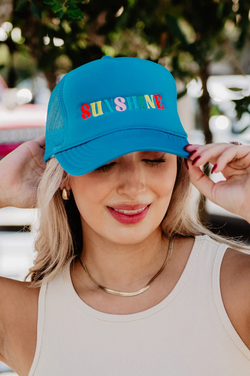 Sunshine (Multicolored) Foam Trucker Hat - Image 4