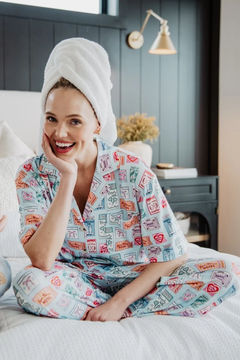 Traveling Matchbook Pajama Pants Set - Image 5