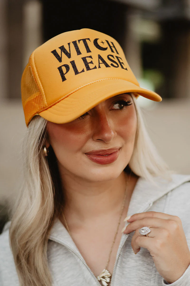 Witch Please Foam Trucker Hat - Image 4